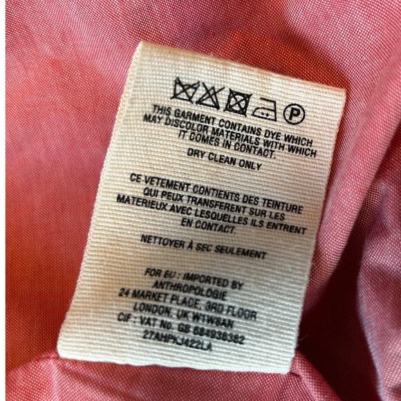 EUC Anthropologie Cartonnier Layered Vest Jacket Blazer Black /Cream Fits size 6 - Picture 14 of 16